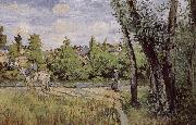 Multi pont de-sac under the sun Schwarz Camille Pissarro